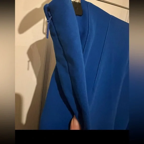 Bundle 👖👚Ted Baker Vibrant Blue Wide-Leg Pants& Nine West Black Sweater - Picture 6 of 16